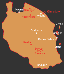 Kaartje Tanzania